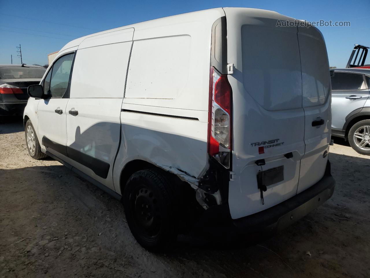 2018 Ford Transit Connect Xl White vin: NM0LS7E75J1378040