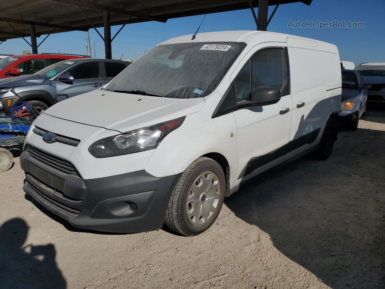 2018 Ford Transit Connect Xl White vin: NM0LS7E75J1378040