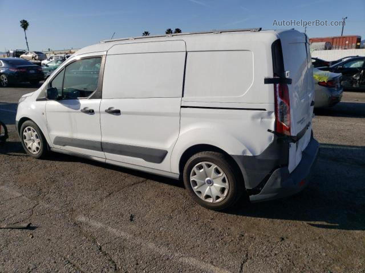 2018 Ford Transit Connect Xl White vin: NM0LS7E76J1362851