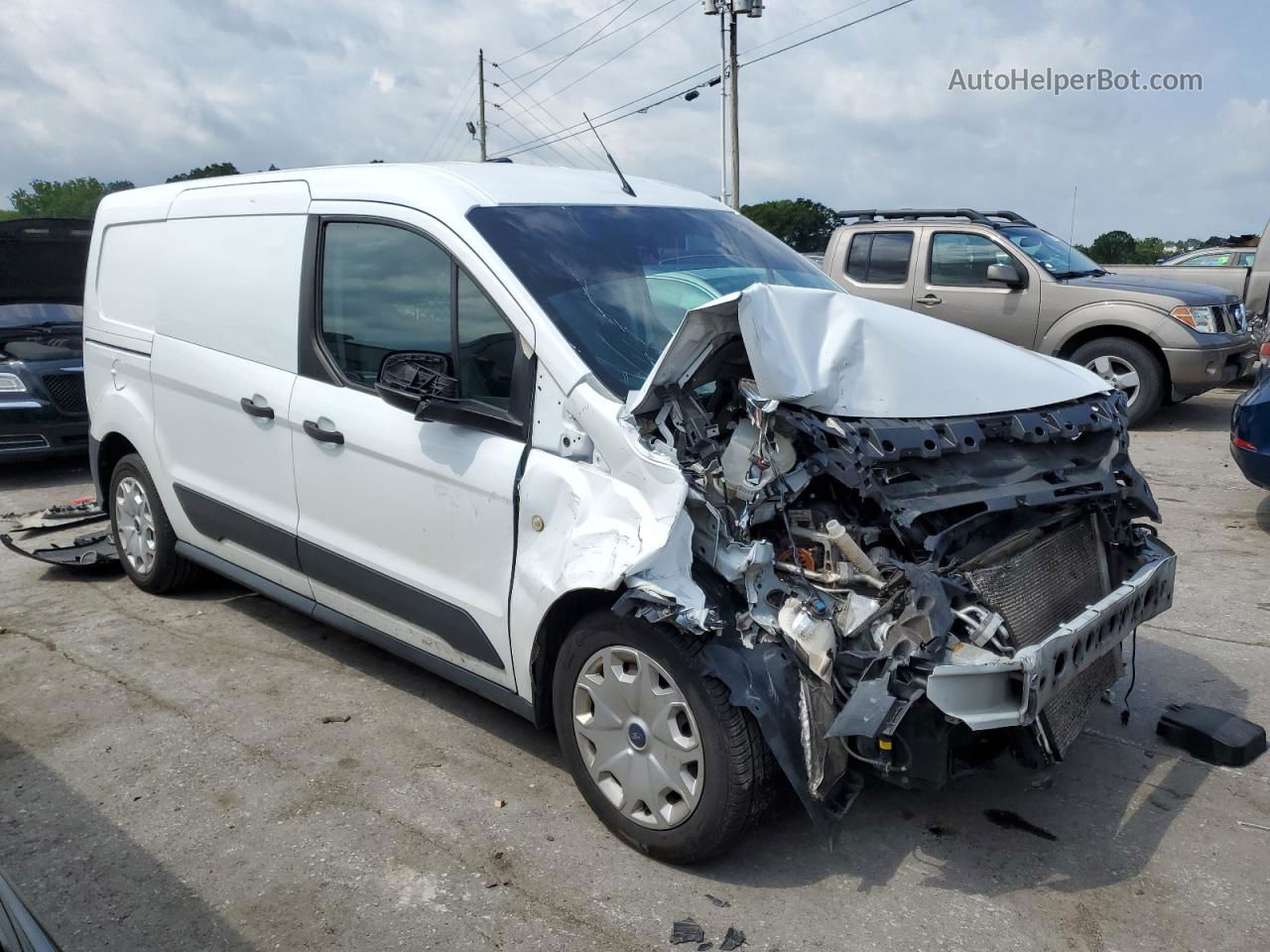 2018 Ford Transit Connect Xl Белый vin: NM0LS7E76J1380878