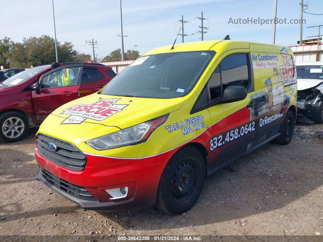 2020 Ford Transit Connect Xlt Yellow vin: NM0LS7F20L1438537