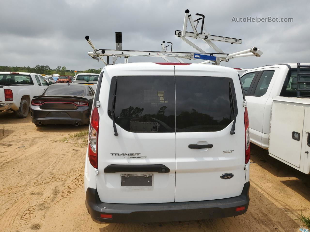 2020 Ford Transit Connect Xlt White vin: NM0LS7F24L1478782