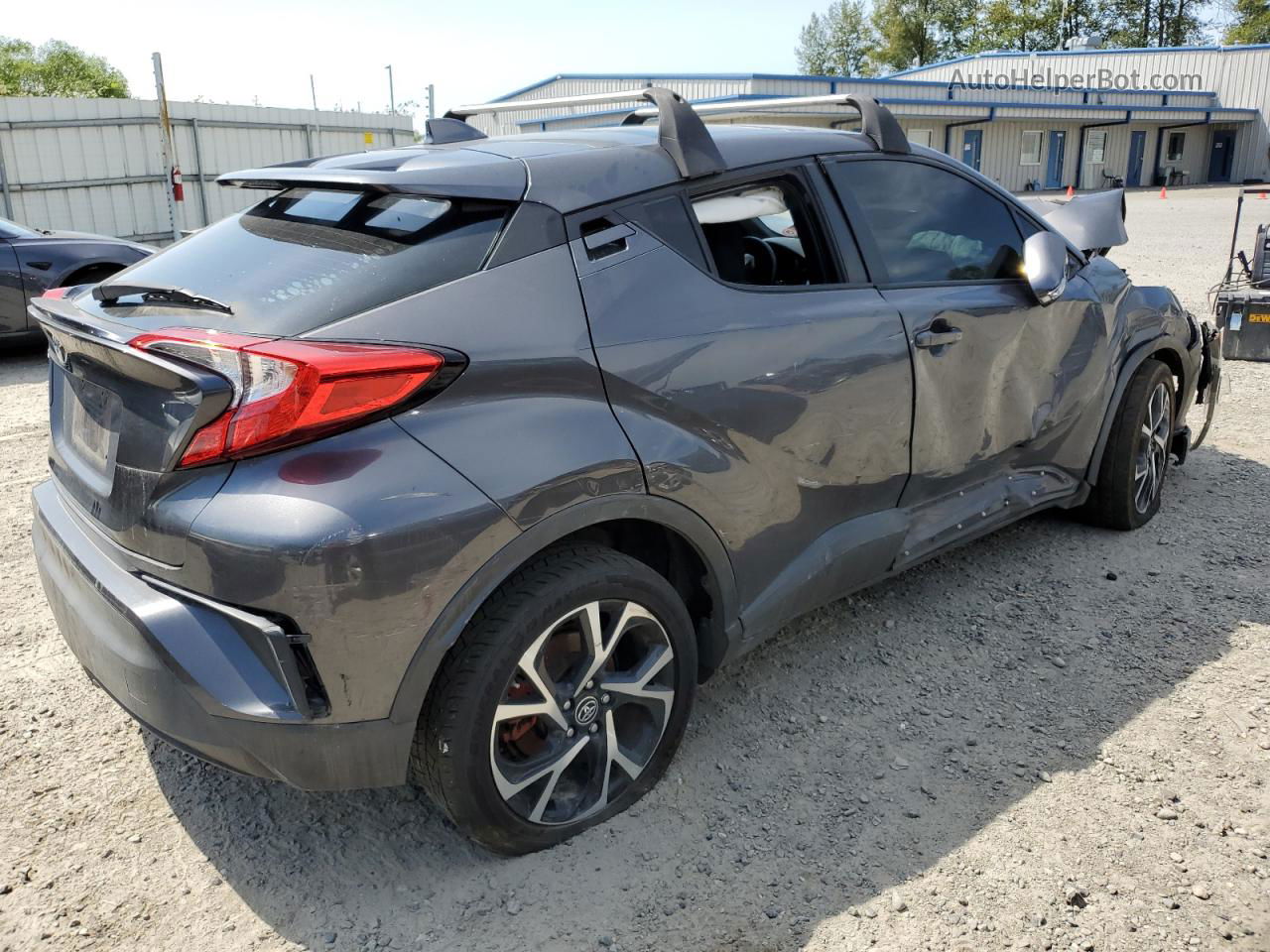 2019 Toyota C-hr Xle Silver vin: NMTKHMBX0KR076870