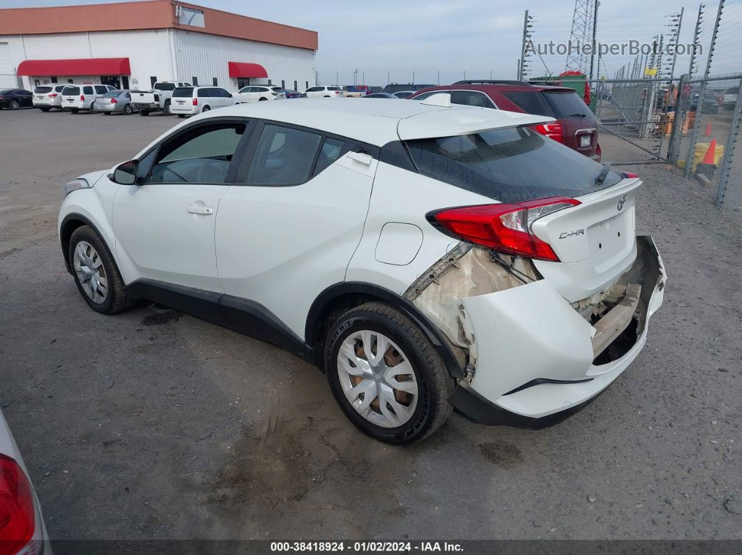 2019 Toyota C-hr Le White vin: NMTKHMBX0KR080580