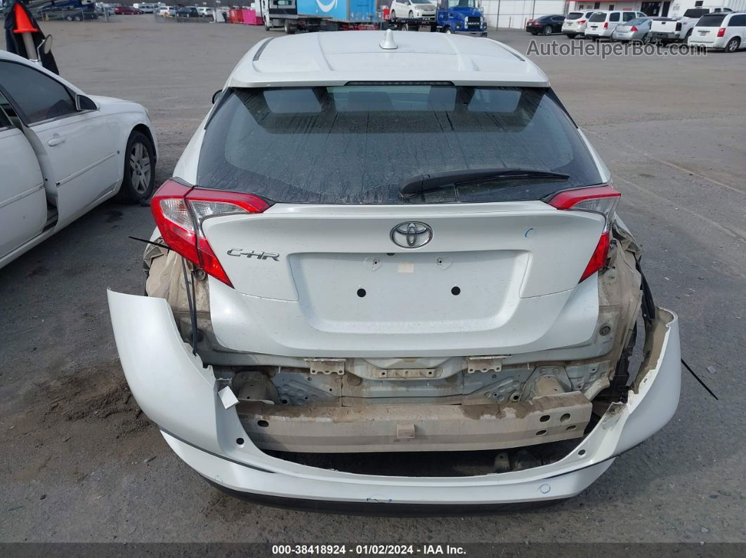 2019 Toyota C-hr Le White vin: NMTKHMBX0KR080580