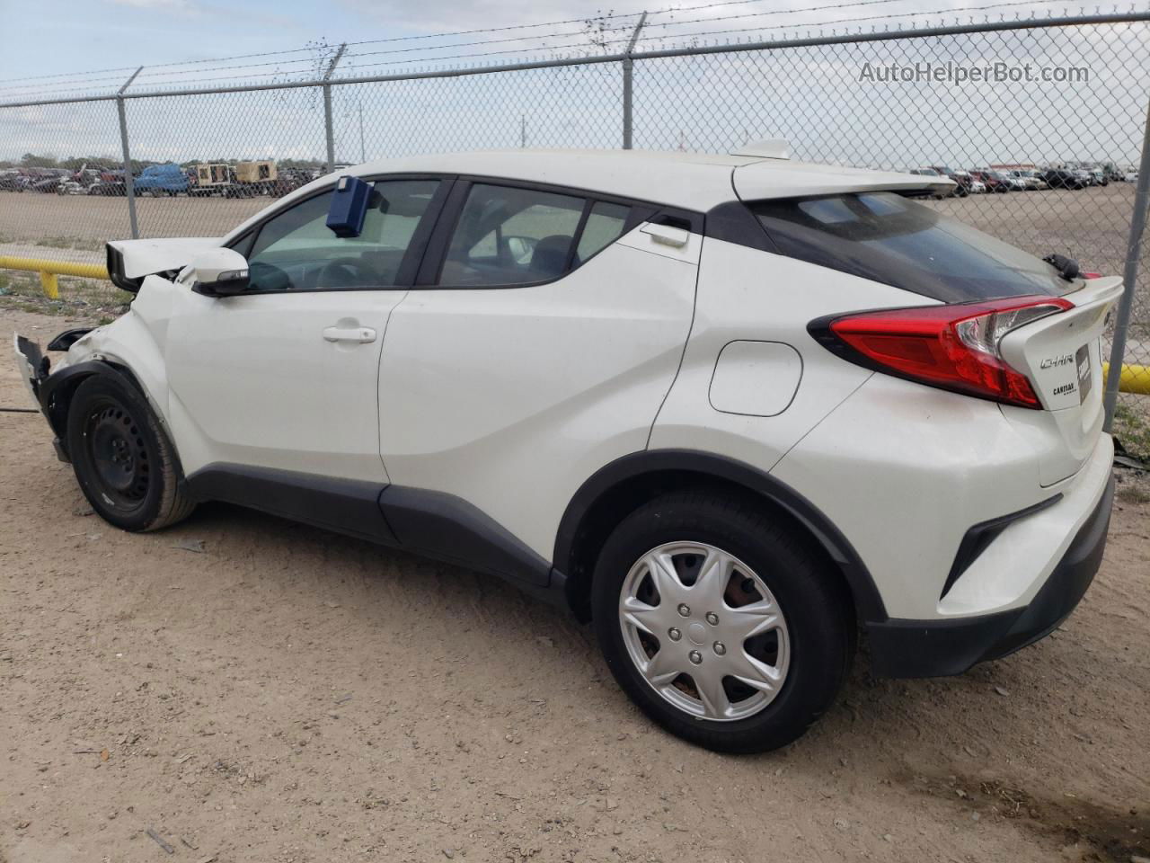 2019 Toyota C-hr Xle White vin: NMTKHMBX0KR083043