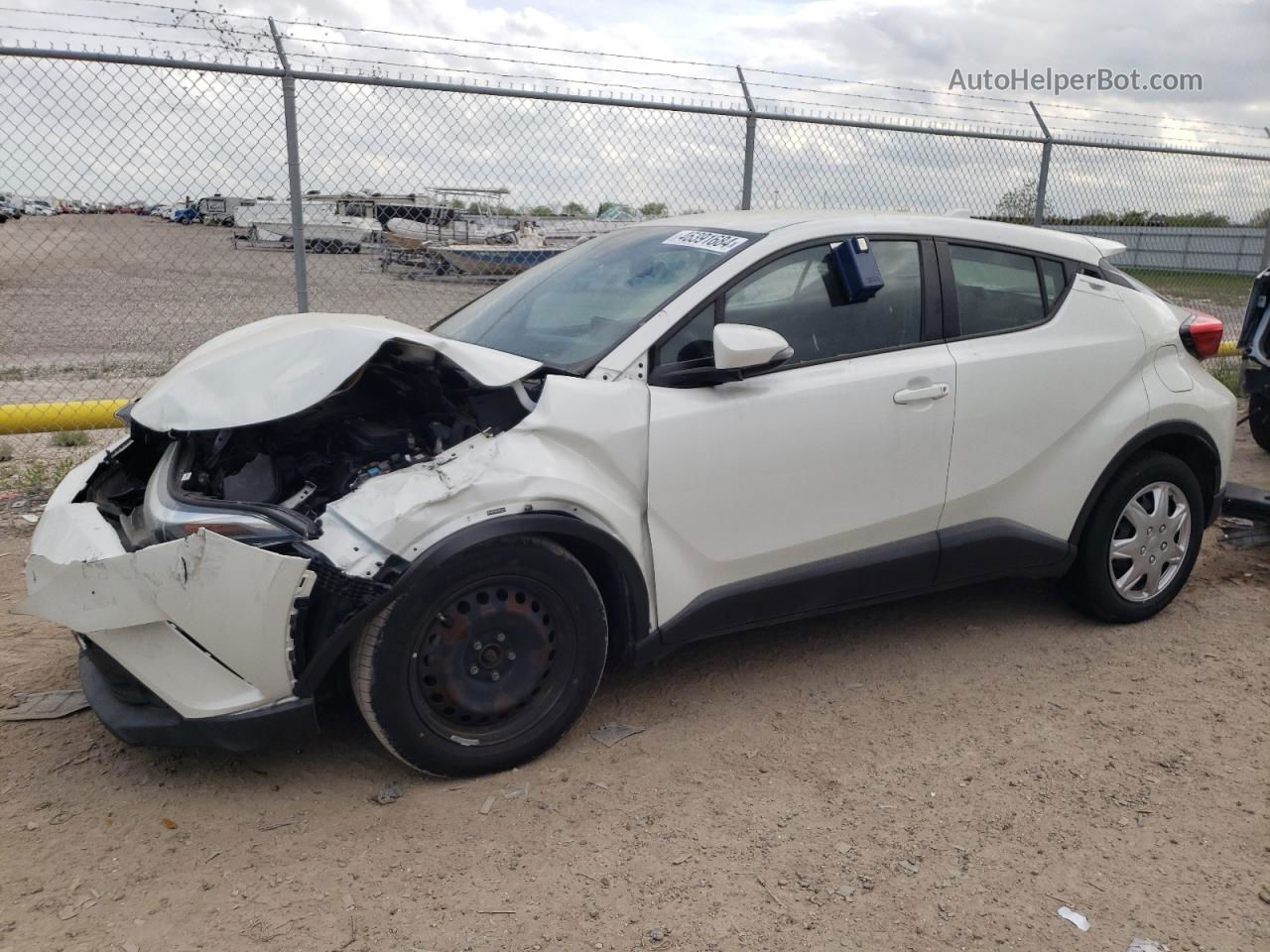 2019 Toyota C-hr Xle White vin: NMTKHMBX0KR083043