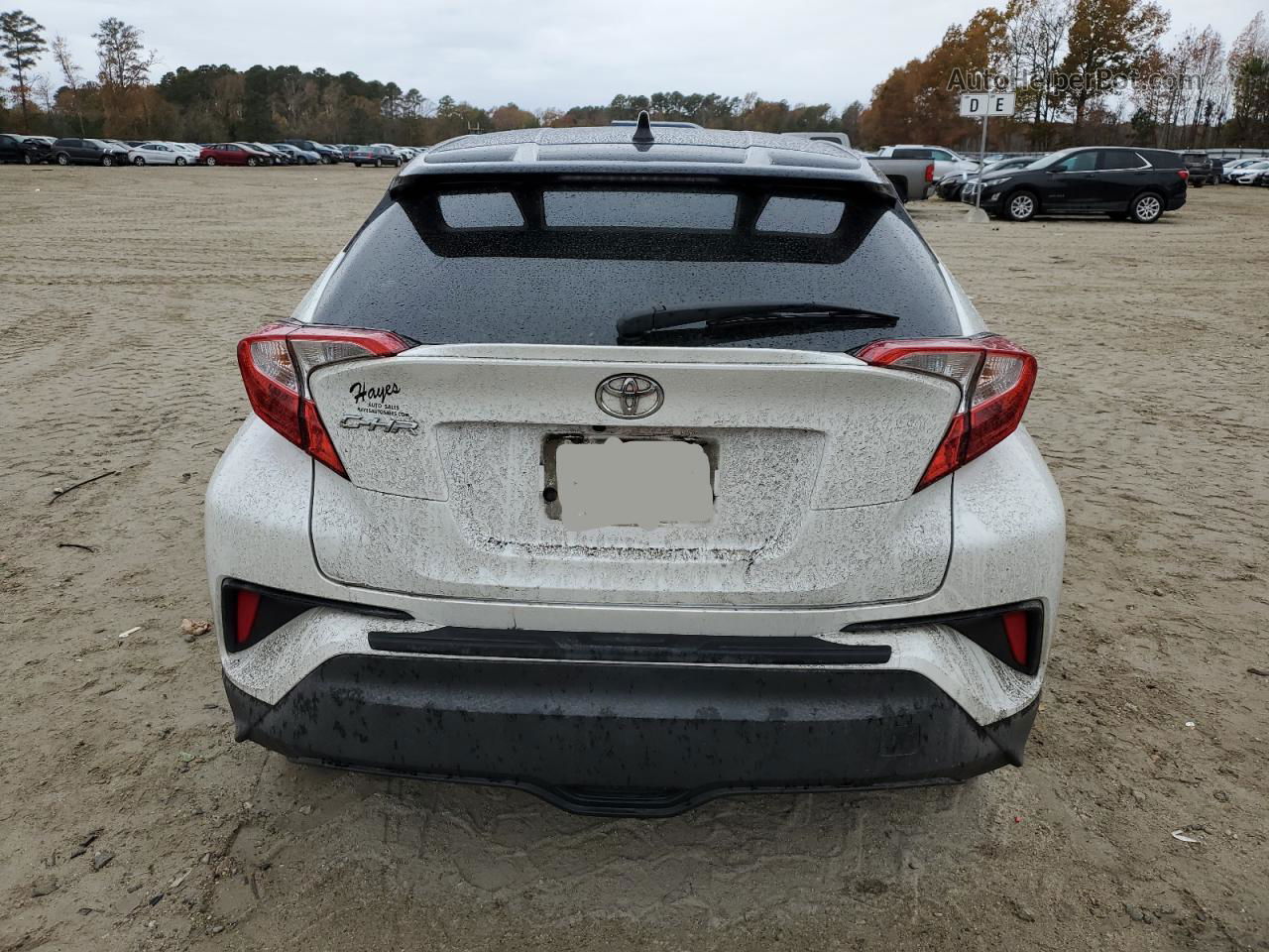 2019 Toyota C-hr Xle White vin: NMTKHMBX0KR084564