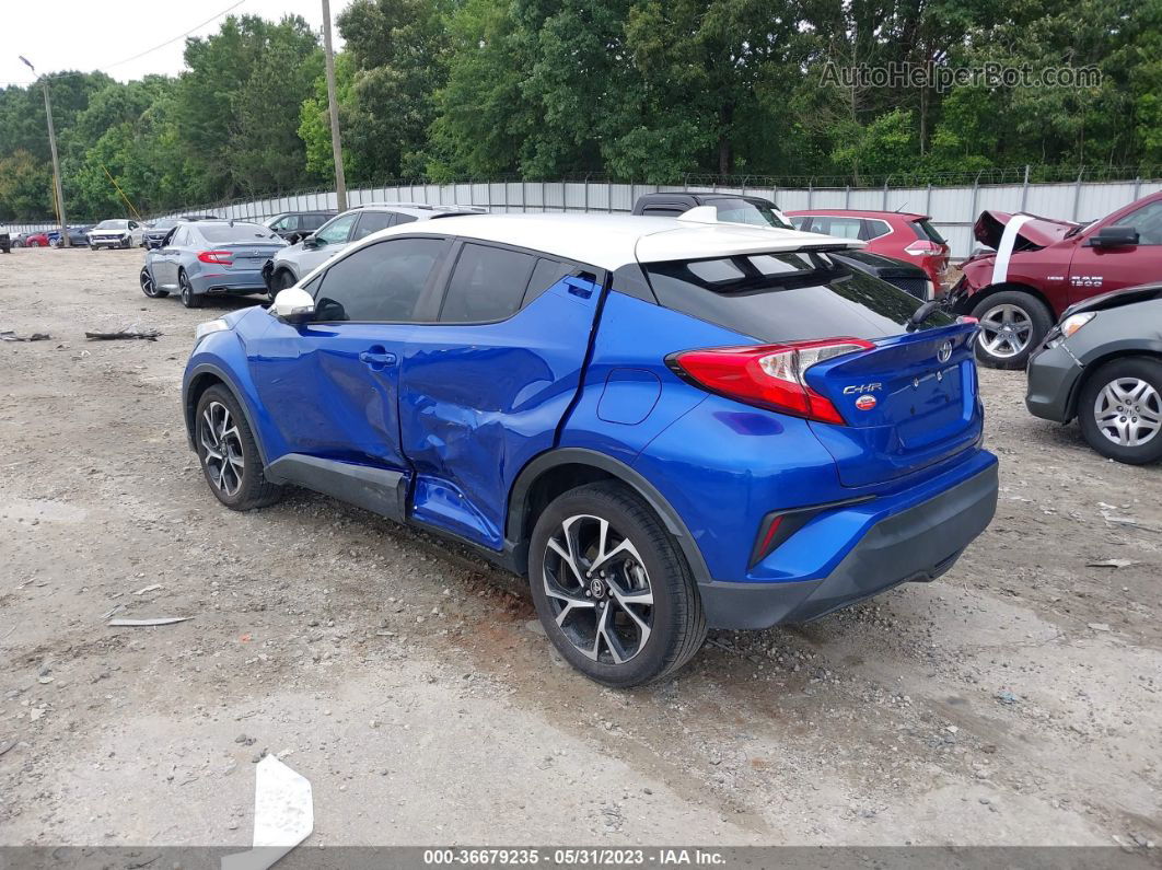 2019 Toyota C-hr Xle/le/limited Синий vin: NMTKHMBX1KR074240