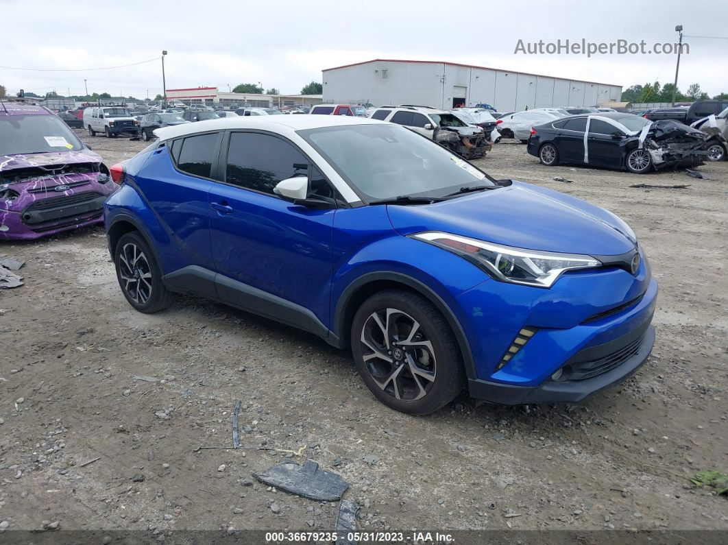 2019 Toyota C-hr Xle/le/limited Синий vin: NMTKHMBX1KR074240