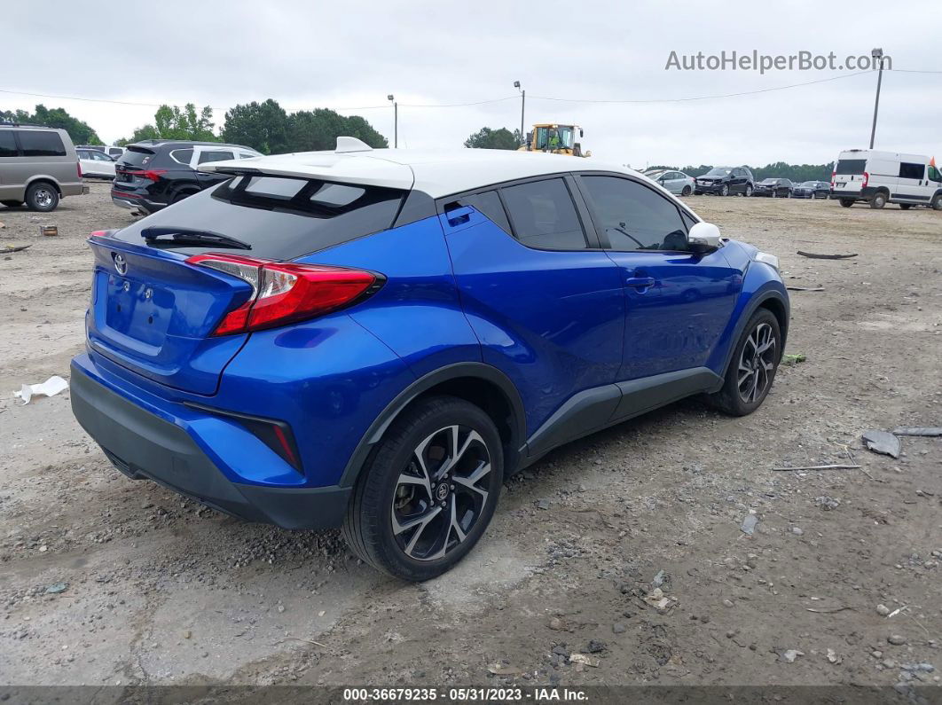 2019 Toyota C-hr Xle/le/limited Синий vin: NMTKHMBX1KR074240