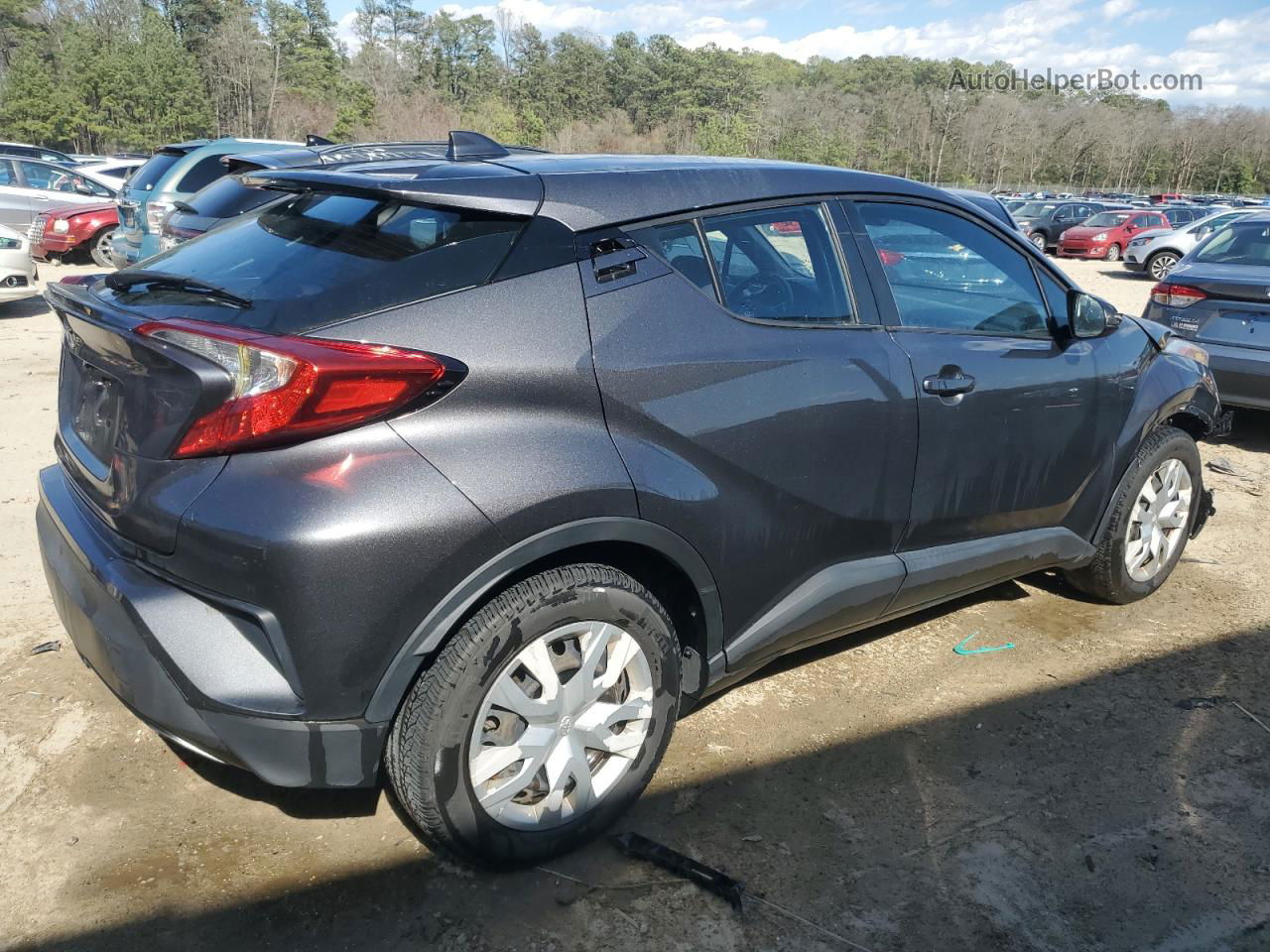 2019 Toyota C-hr Xle Gray vin: NMTKHMBX1KR079051