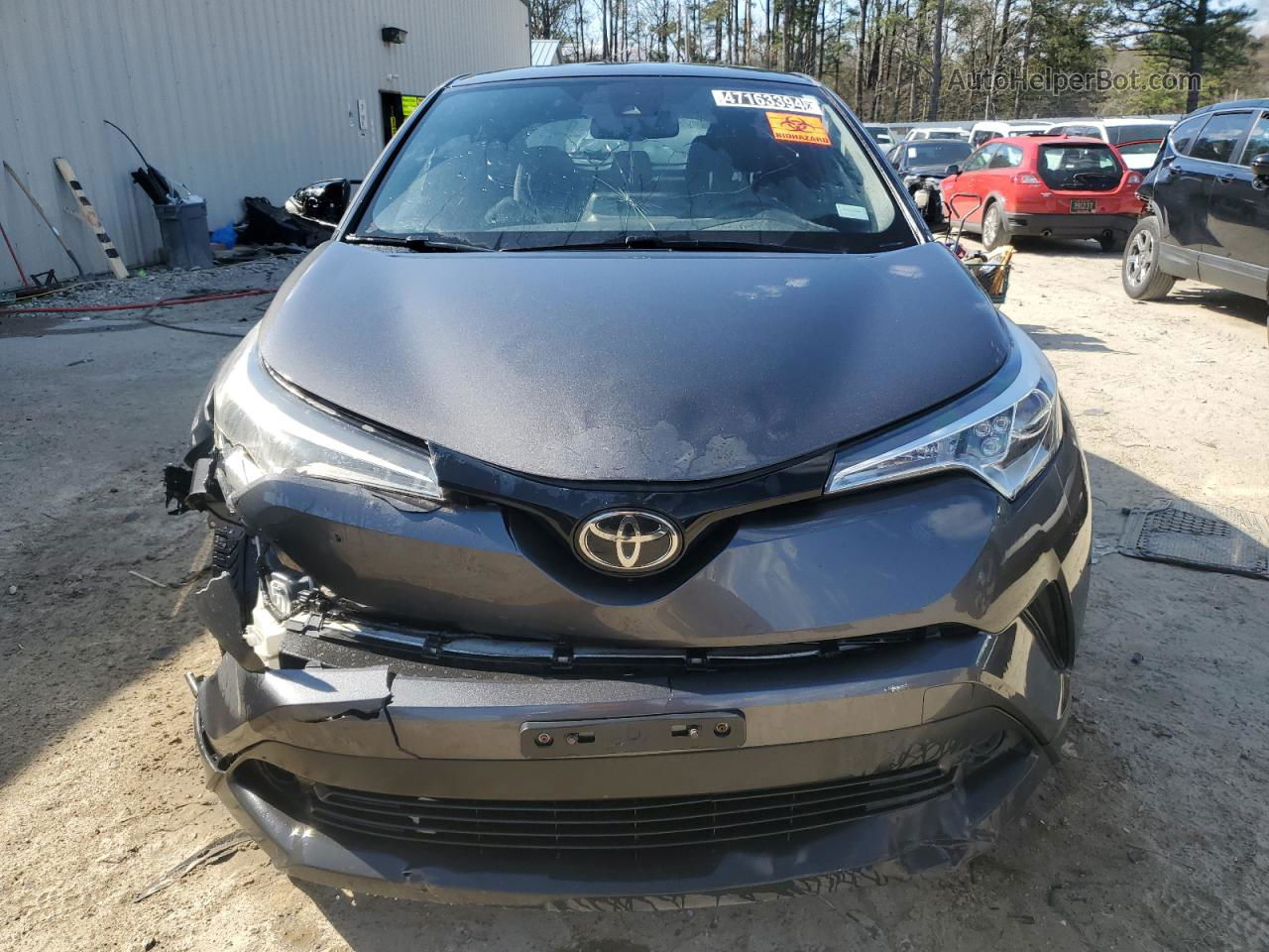 2019 Toyota C-hr Xle Gray vin: NMTKHMBX1KR079051