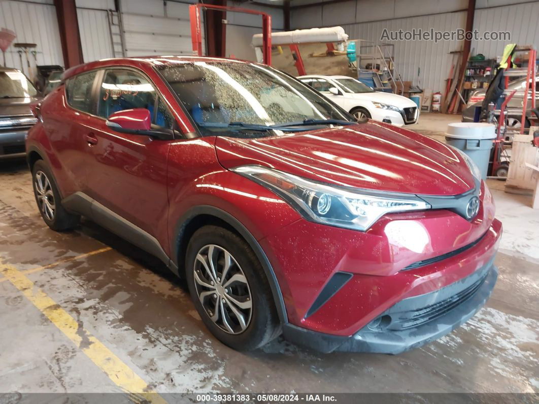 2019 Toyota C-hr Le Red vin: NMTKHMBX1KR082483