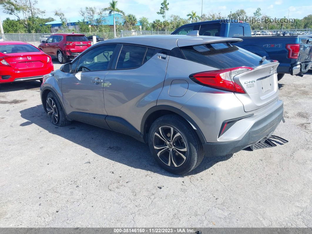 2019 Toyota C-hr Le Серебряный vin: NMTKHMBX1KR098604