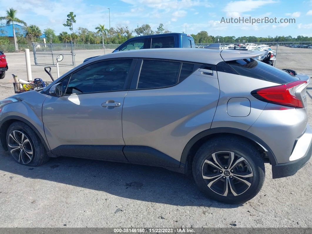 2019 Toyota C-hr Le Серебряный vin: NMTKHMBX1KR098604