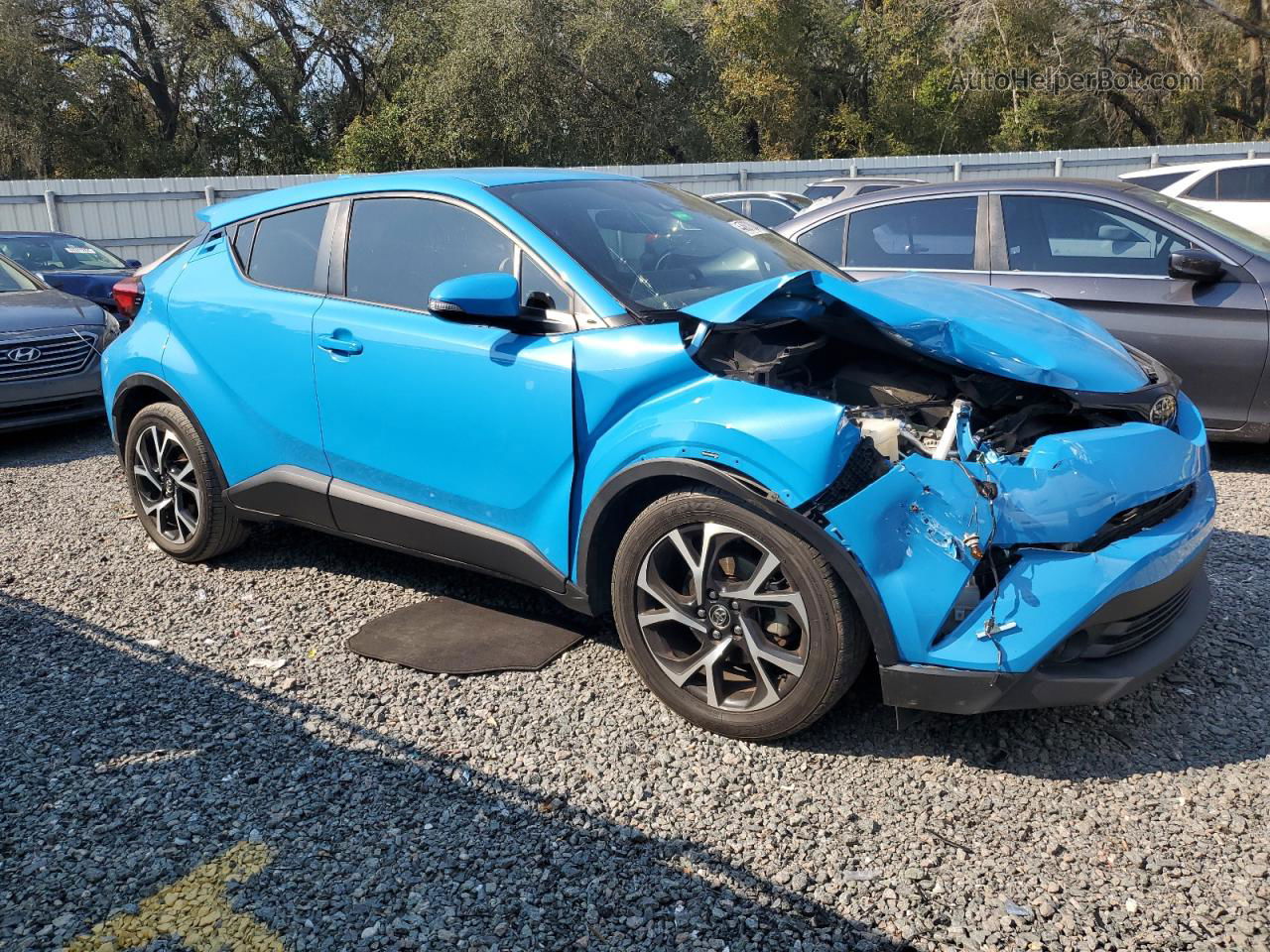 2019 Toyota C-hr Xle Blue vin: NMTKHMBX1KR098831