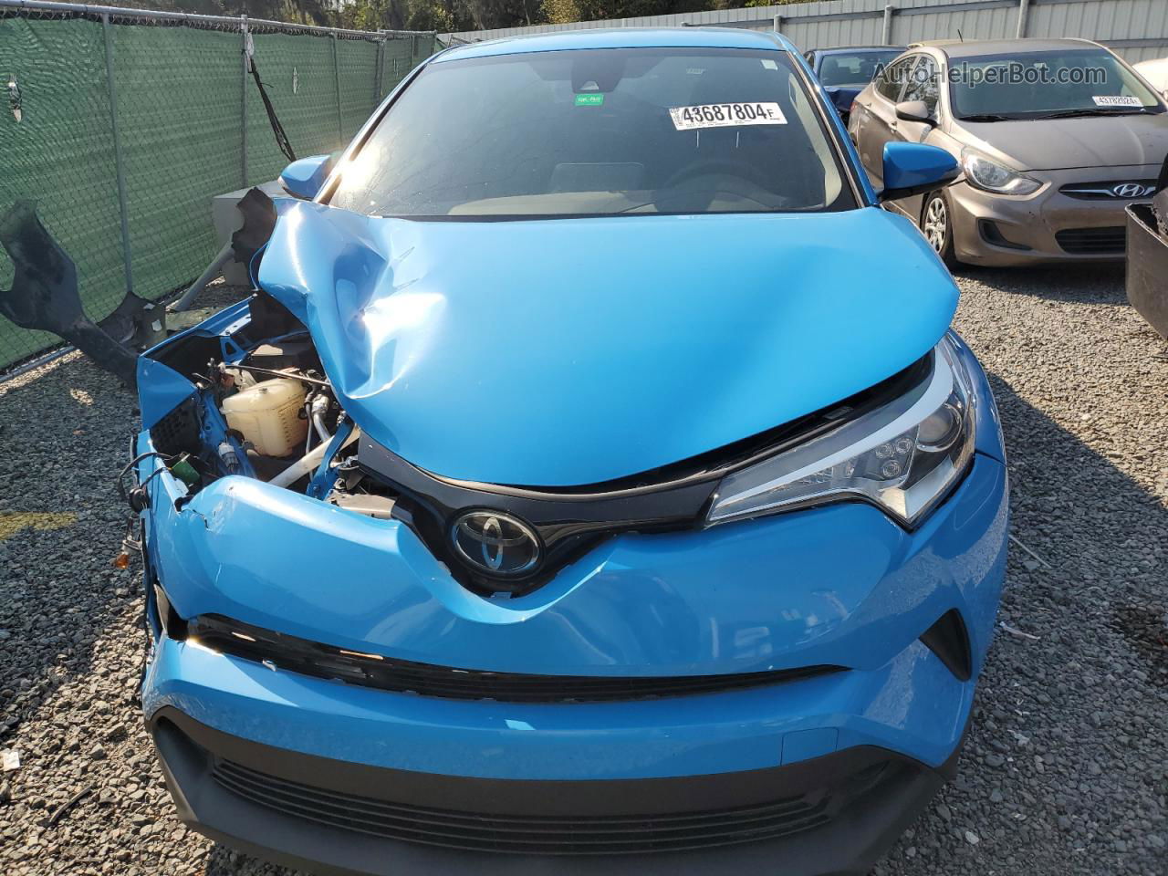 2019 Toyota C-hr Xle Blue vin: NMTKHMBX1KR098831