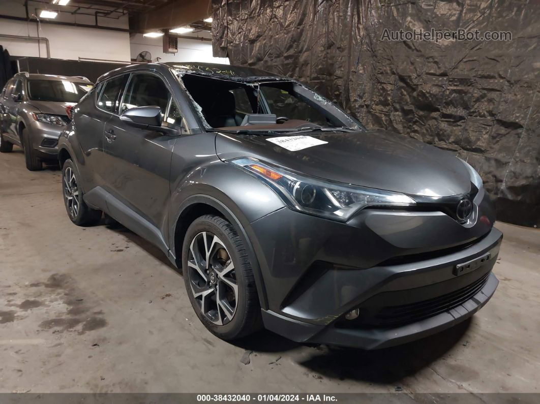 2019 Toyota C-hr Limited Серый vin: NMTKHMBX1KR099834