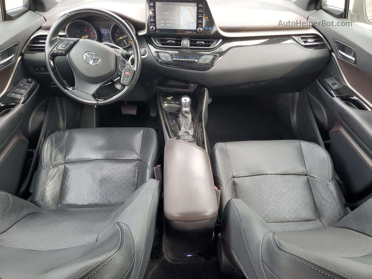 2019 Toyota C-hr Xle Серый vin: NMTKHMBX2KR075509