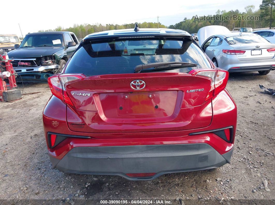 2019 Toyota C-hr Limited Red vin: NMTKHMBX2KR076529