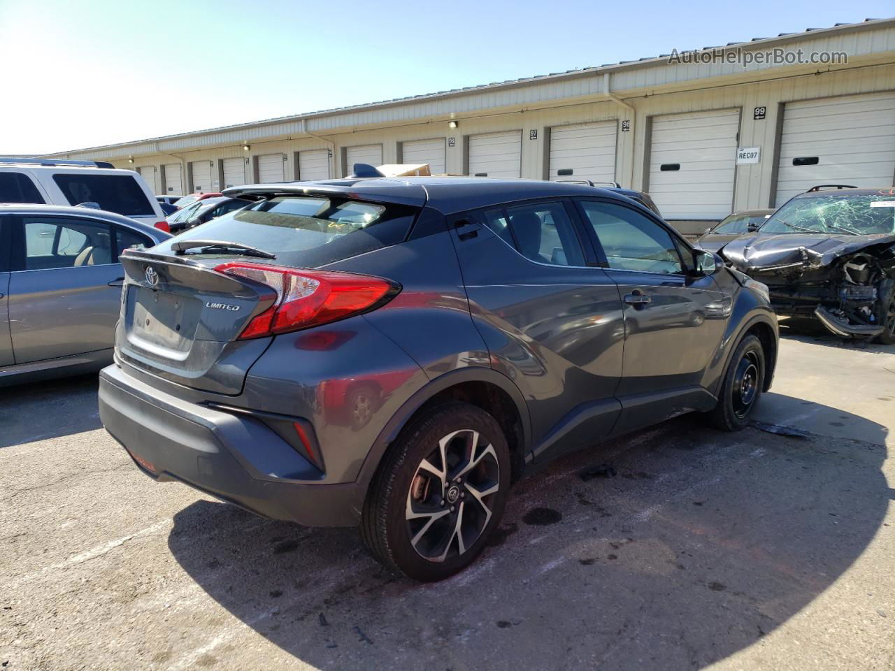 2019 Toyota C-hr Xle Gray vin: NMTKHMBX2KR091760