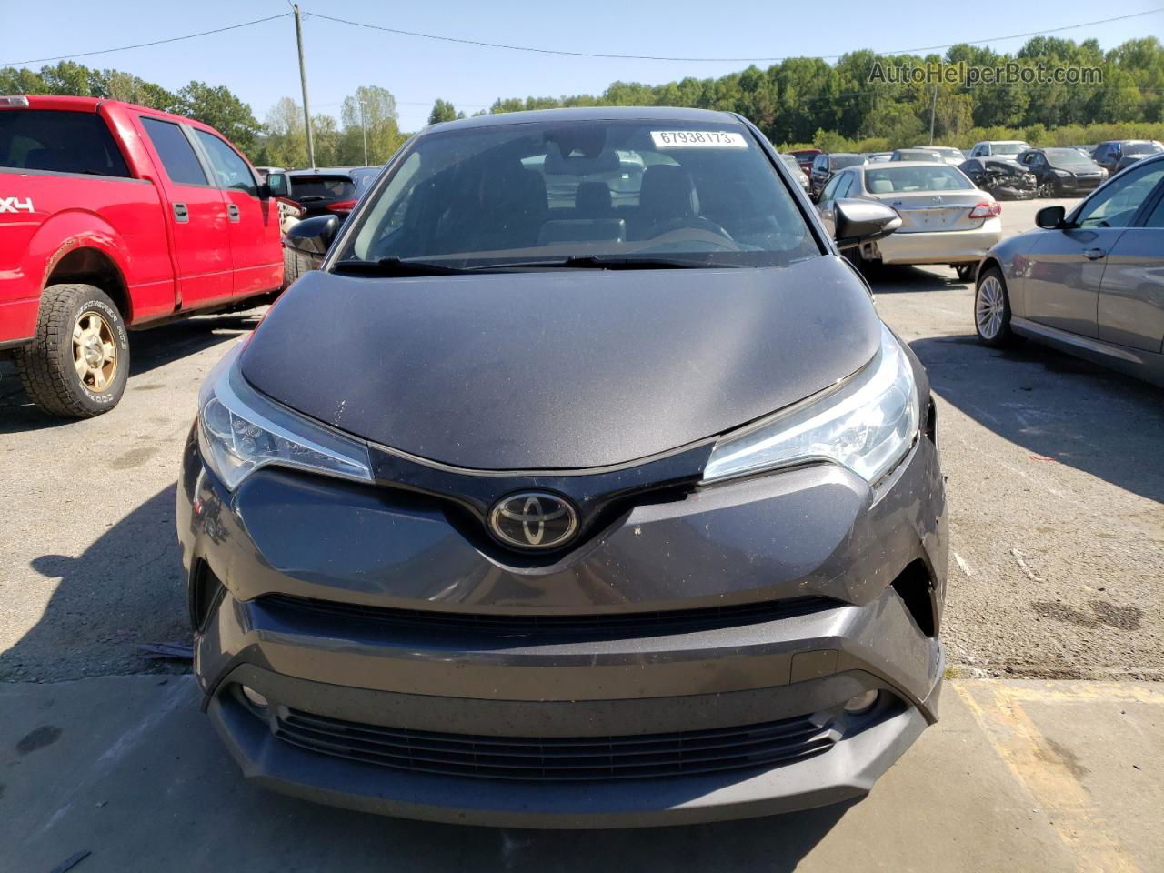 2019 Toyota C-hr Xle Gray vin: NMTKHMBX2KR091760