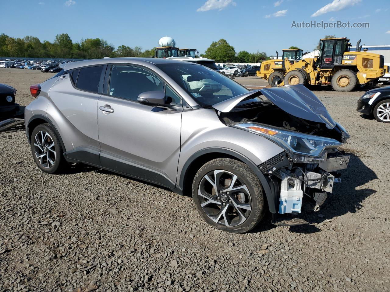 2019 Toyota C-hr Xle Gray vin: NMTKHMBX4KR084809