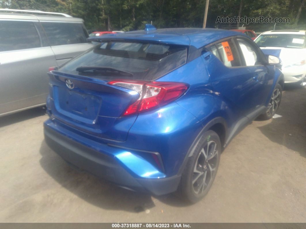 2019 Toyota C-hr Xle/le/limited Синий vin: NMTKHMBX4KR099214