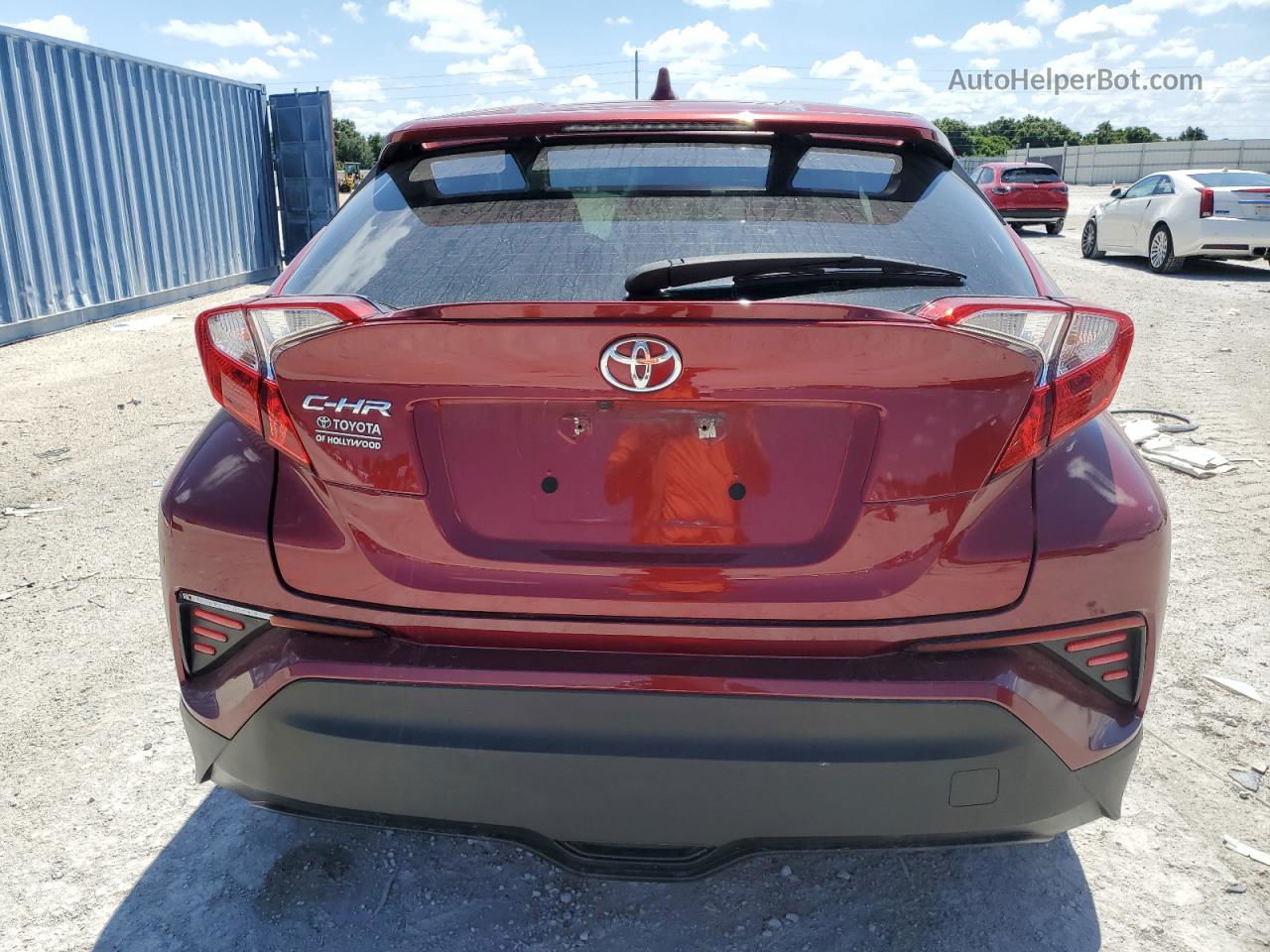 2019 Toyota C-hr Xle Red vin: NMTKHMBX5KR069557