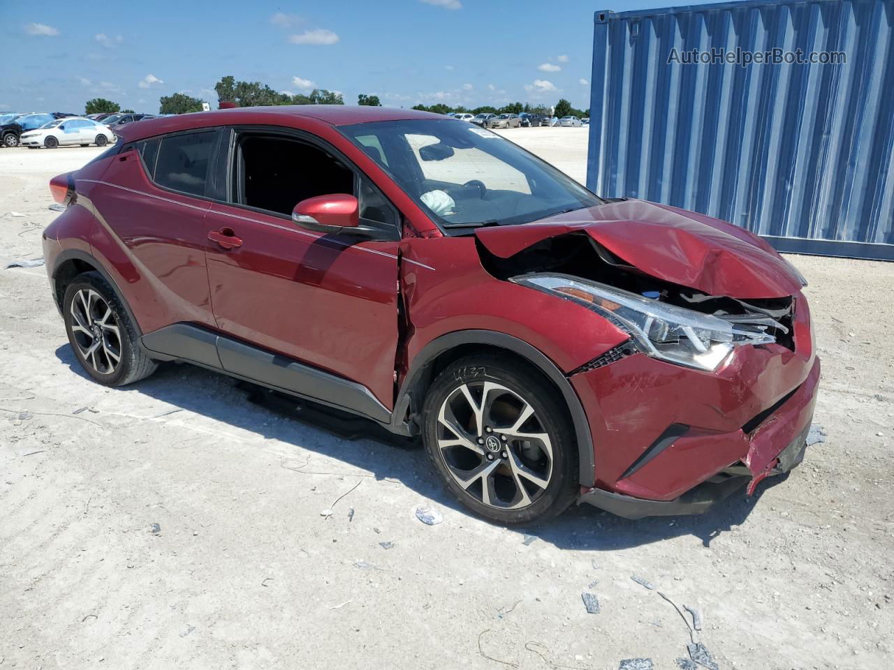 2019 Toyota C-hr Xle Red vin: NMTKHMBX5KR069557