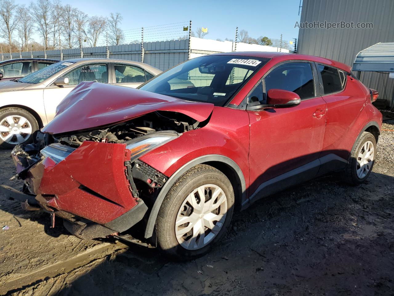 2019 Toyota C-hr Xle Red vin: NMTKHMBX5KR070384