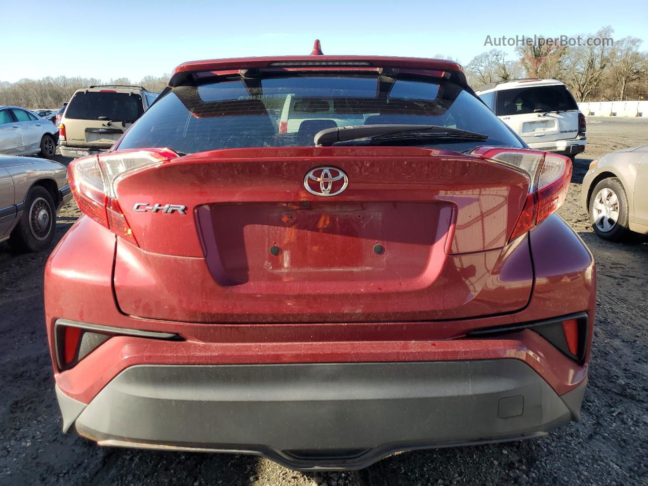 2019 Toyota C-hr Xle Red vin: NMTKHMBX5KR070384