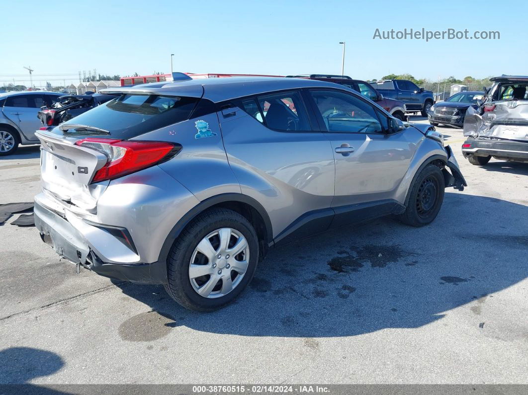 2019 Toyota C-hr Le Серый vin: NMTKHMBX5KR076959