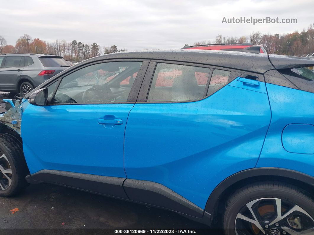 2019 Toyota C-hr Xle Синий vin: NMTKHMBX6KR092541