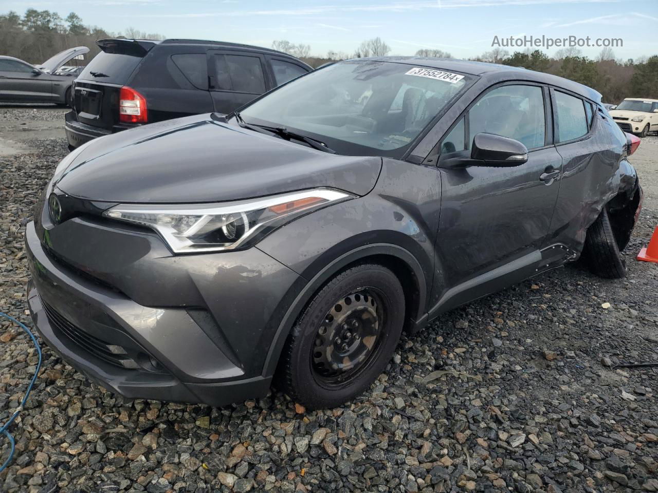 2019 Toyota C-hr Xle Gray vin: NMTKHMBX6KR093995