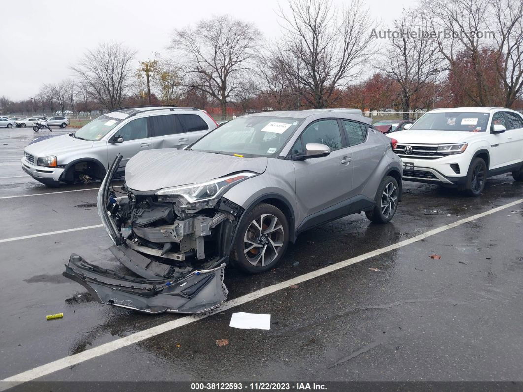 2019 Toyota C-hr Xle Серый vin: NMTKHMBX6KR096072