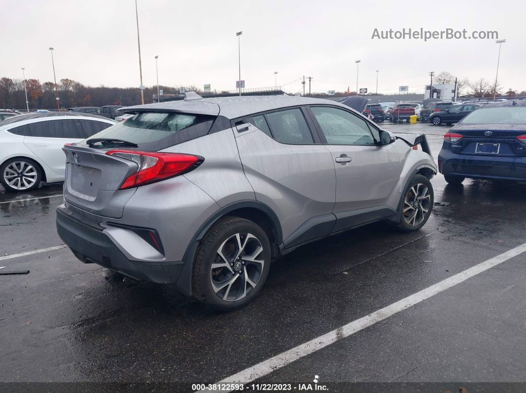 2019 Toyota C-hr Xle Серый vin: NMTKHMBX6KR096072