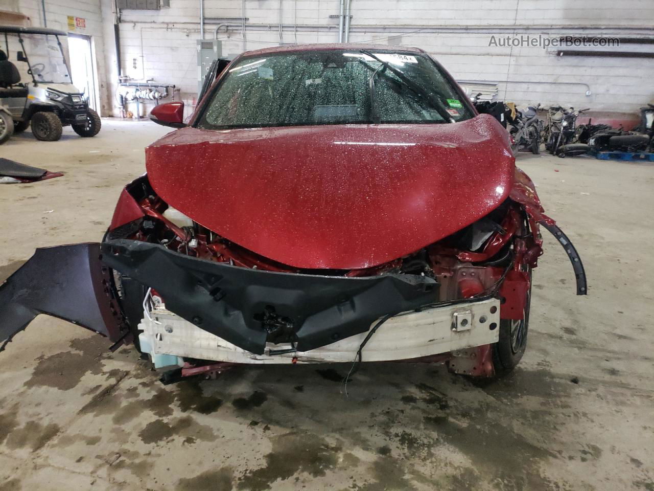 2019 Toyota C-hr Xle Red vin: NMTKHMBX7KR092239