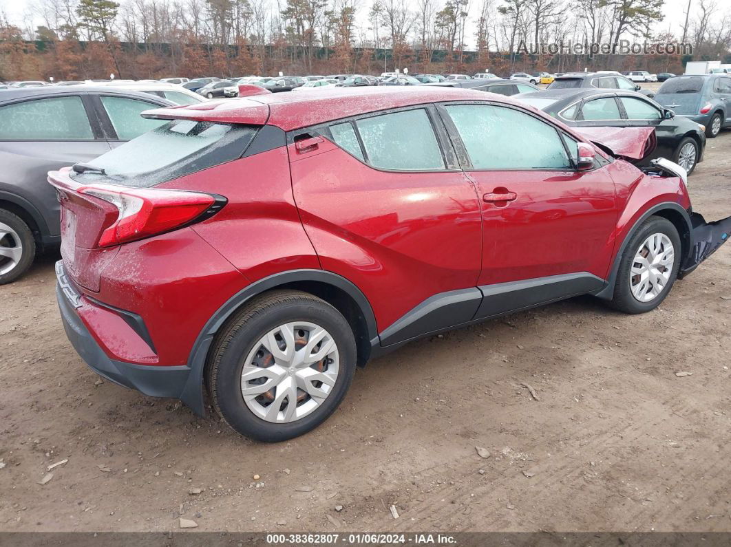 2019 Toyota C-hr Le Красный vin: NMTKHMBX7KR093276