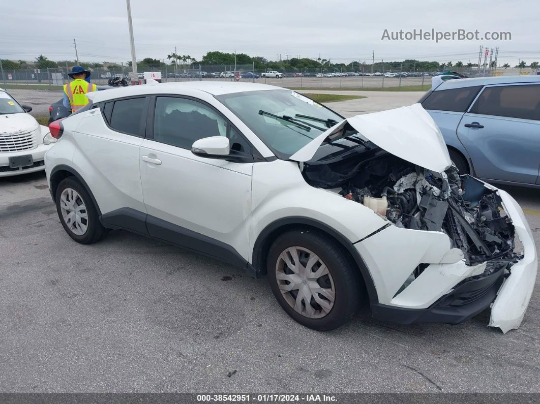 2019 Toyota C-hr Le White vin: NMTKHMBX7KR094914