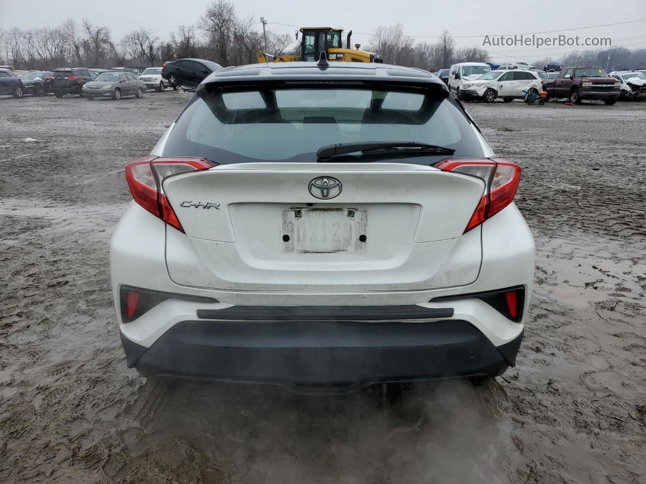 2019 Toyota C-hr Xle White vin: NMTKHMBX8KR088068