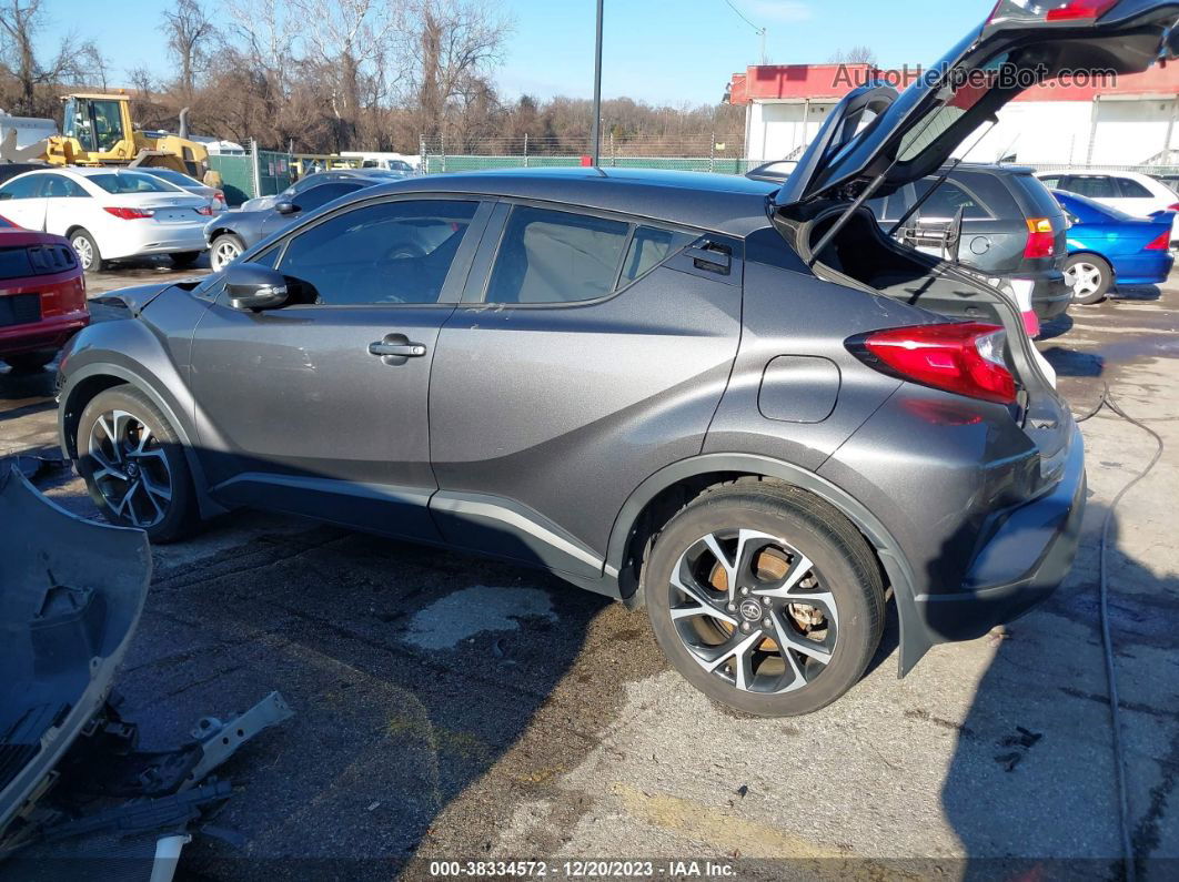 2019 Toyota C-hr Xle Gray vin: NMTKHMBX8KR095036