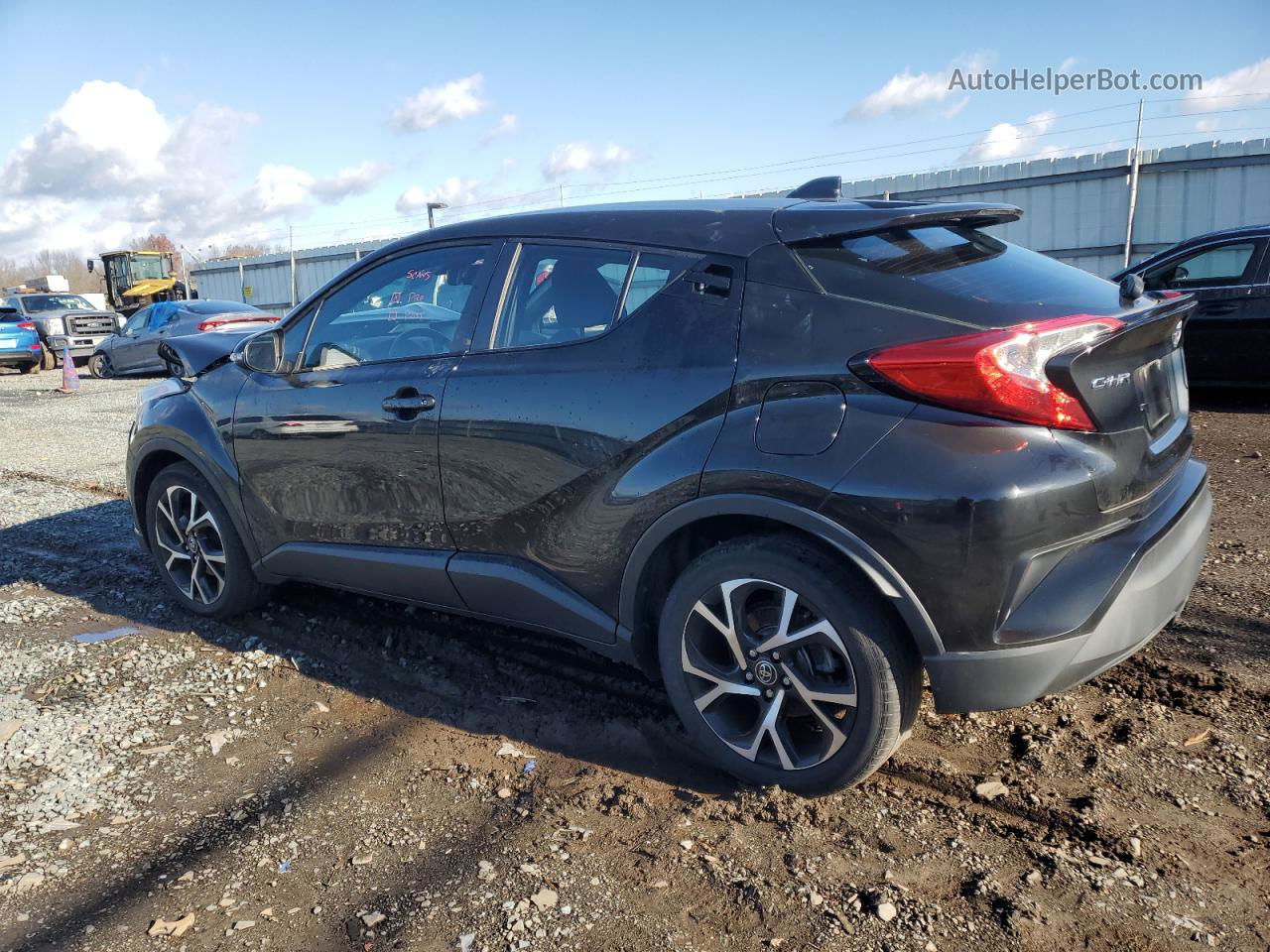 2019 Toyota C-hr Xle Черный vin: NMTKHMBX8KR096705