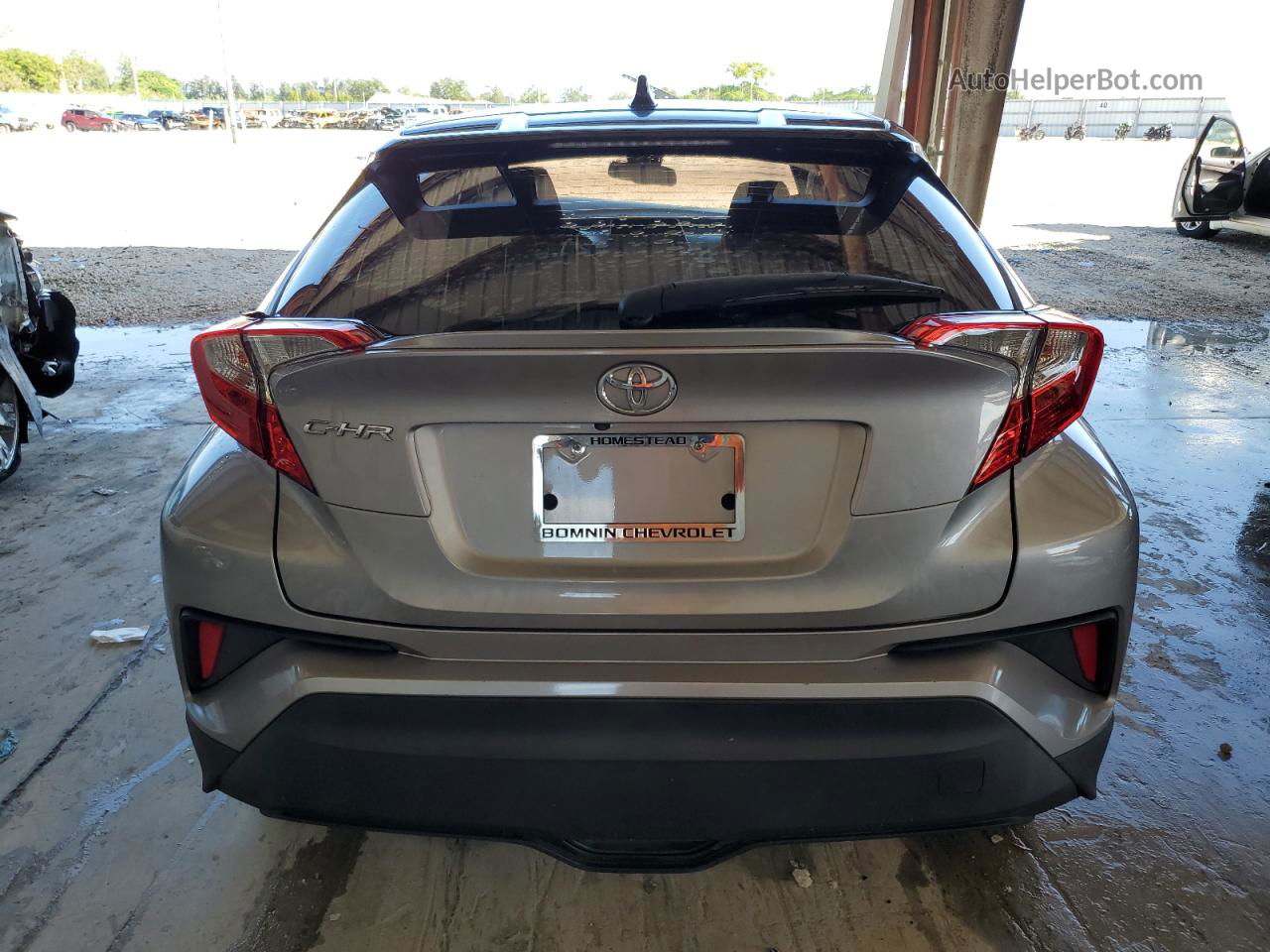 2019 Toyota C-hr Xle Silver vin: NMTKHMBX9KR074146