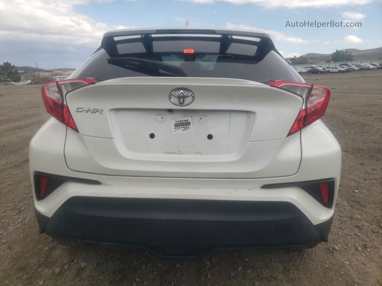 2019 Toyota C-hr Xle White vin: NMTKHMBX9KR079654