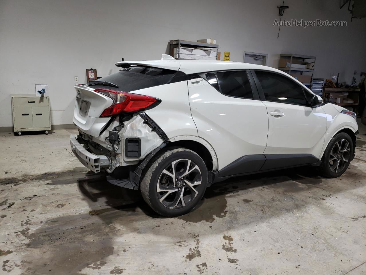 2019 Toyota C-hr Xle Белый vin: NMTKHMBX9KR085955