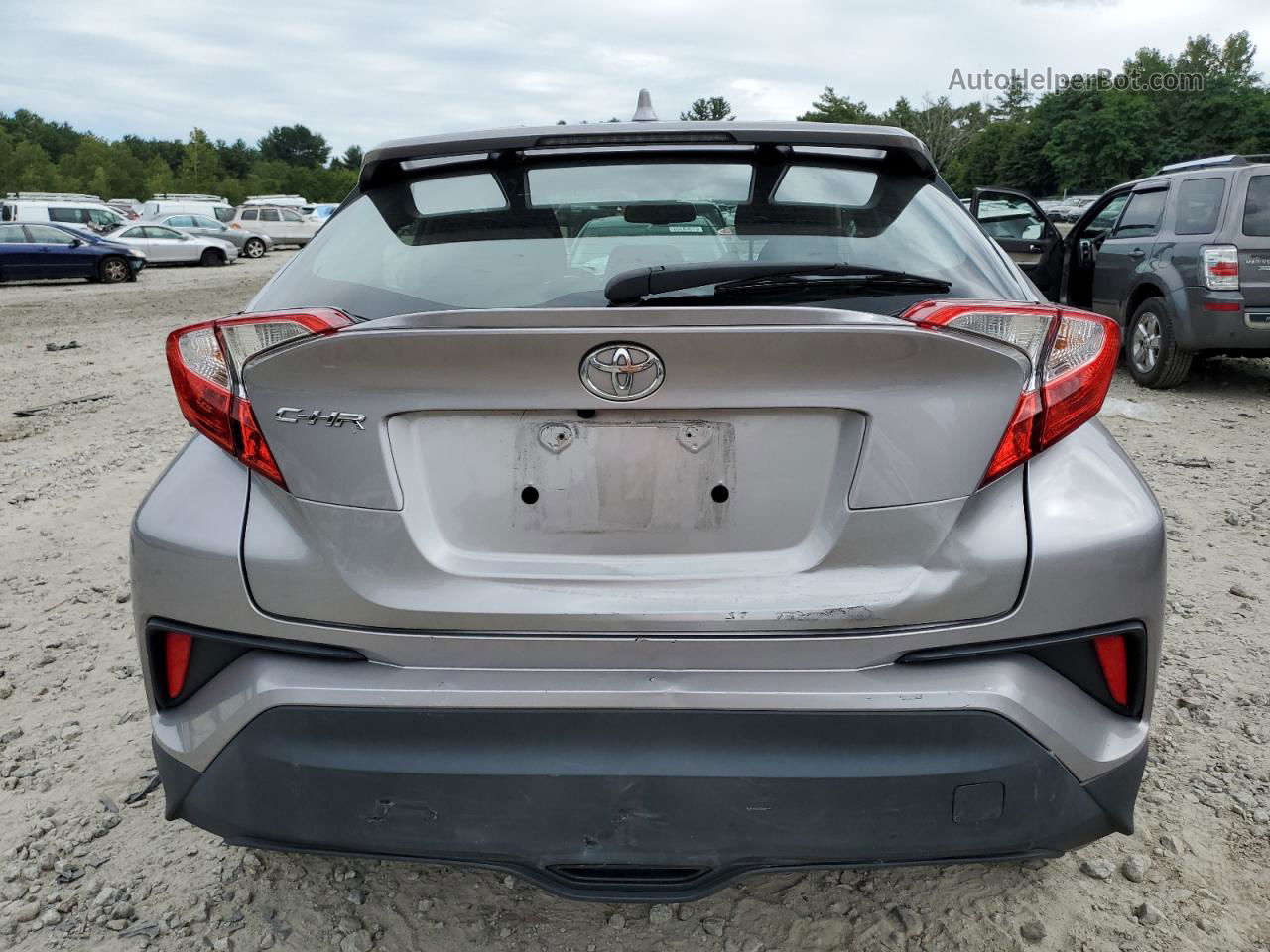 2019 Toyota C-hr Xle Silver vin: NMTKHMBXXKR095801