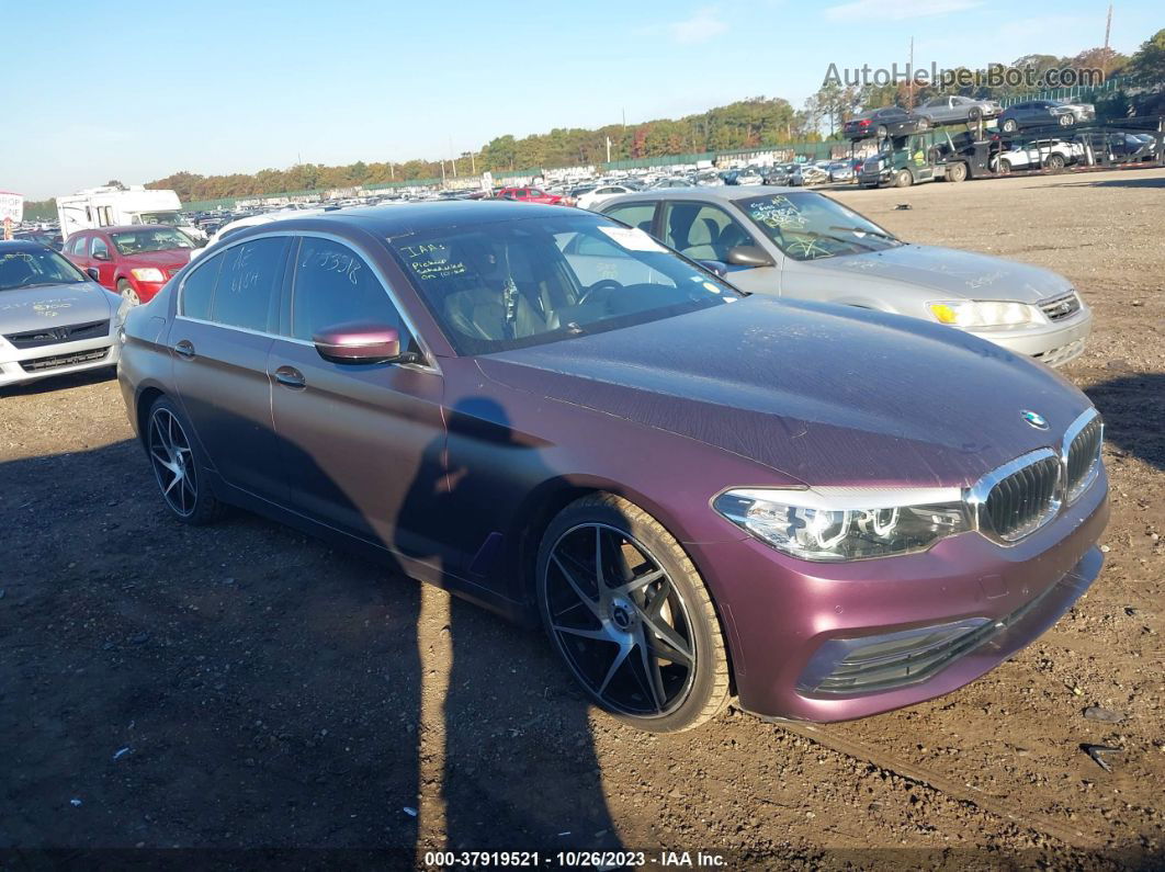 2019 Bmw 530i Purple vin: NY76911