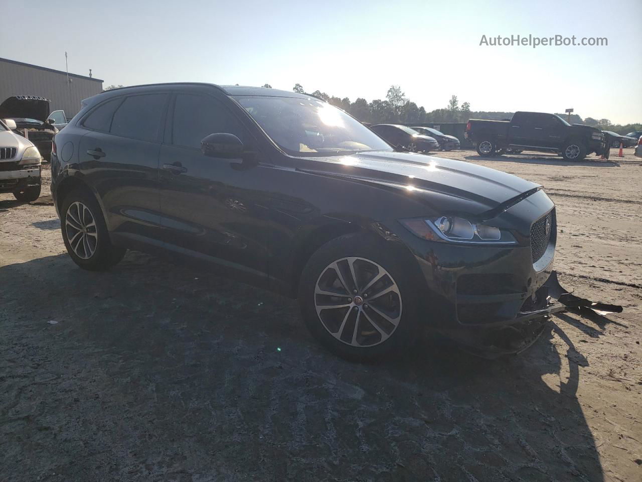 2019 Jaguar F-pace Premium Black vin: SADCJ2FX0KA360011